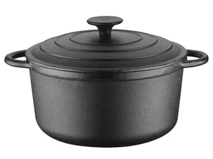 Garnek Żeliwny 4.0L 24Cm Krisberg Ks-7552 - Garnki - miniaturka - grafika 1
