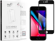 Szkła hartowane na telefon - movear Szkło Hartowane do Etui 2.5D MAX na iPhone 8 / 7 Pyłoszczelne Full Glue Cały Ekran (A0I87GMM03ABK) - miniaturka - grafika 1