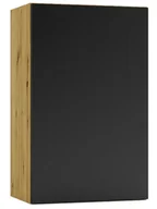 Szafki kuchenne - Szafka kuchenna górna 45 cm dąb artisan + czarny N7-T85 - miniaturka - grafika 1