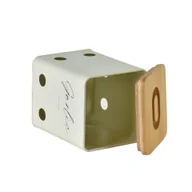 Pojemniki kuchenne - MODERN KITCHEN Pojemnik na czosnek 11,2x11,2x15 cm - miniaturka - grafika 1