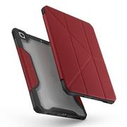 Etui do tabletów - Apple PanzerGlass Etui na tablet PanzerGlass Etui UNIQ Trexa iPad 10.2 2021/2020/2019 7. 8 i 9 generacji Antimicrobial czerwony/red UNIQ451RED - miniaturka - grafika 1