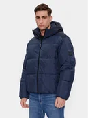 Kurtki męskie - Calvin Klein Kurtka zimowa K10K110329 Granatowy Regular Fit - miniaturka - grafika 1