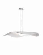 Lampy sufitowe - Wisząca lampa LED Mediterrània S/105 w białym kolorze, IP20 - miniaturka - grafika 1