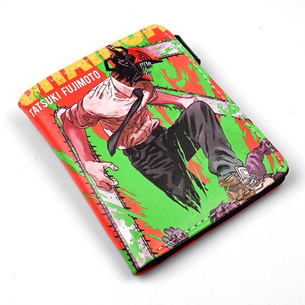 Denji 13 cm Eko-Skóra Portfel Wallet Chainsaw Man