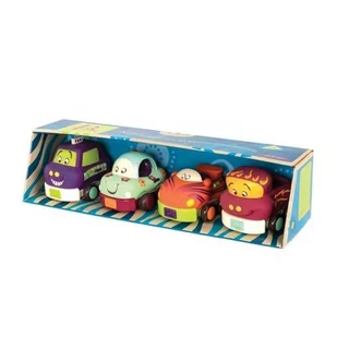 B.Toys miękkie autka z napędem Wheeee-ls! (Mięta) - Samochody i pojazdy dla dzieci - miniaturka - grafika 1