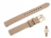 Akcesoria do zegarków - Pasek do zegarka Michael Kors MK2752 beżowy 12 mm - miniaturka - grafika 1