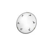 Lampy sufitowe - Kolarz 731.11.4.133 - Lampa sufitowa NONNA 1xE27/60W/230V pr.30 cm jeleń szara - miniaturka - grafika 1