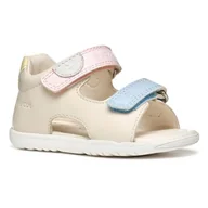 Buty dla dziewczynek - Geox B Sandały dziewczęce Macchia, sandały dla niemowląt, żółte, 23 EU - miniaturka - grafika 1
