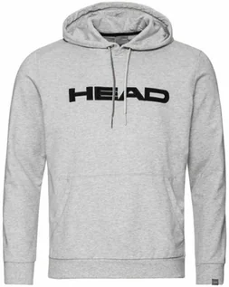 Bluzy sportowe męskie - Head Club Byron Hoodie M grey melange / black 2021 - grafika 1