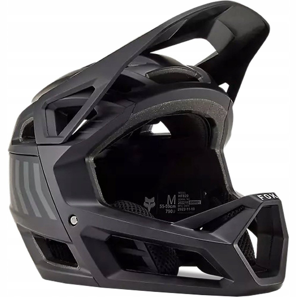 Kask rowerowy Fullface Fox Proframe Nace Junior Mips czarny