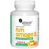 Serce i układ krążenia - Aliness Fish Omega 3 Forte Estry 500/250 mg, 60 kapsułek - miniaturka - grafika 1