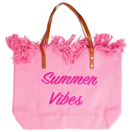 Torebki damskie - TOREBKA DAMSKA na ramię TORBA duża BOHO shopper pojemna PLAŻOWA - miniaturka - grafika 1