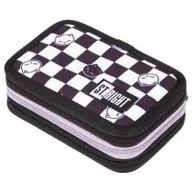 Piórniki - St. Majewski Piórnik 3-komorowy z wyposażeniem Chess Cats - miniaturka - grafika 1