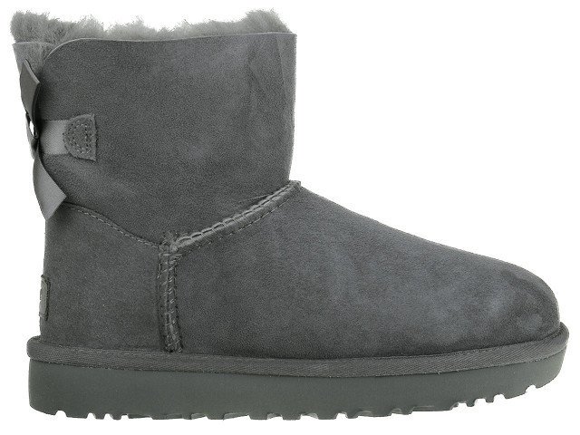 UGG, Buty damskie, Mini Bailey Bow II, szary, rozmiar 36