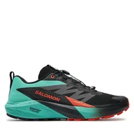 Buty sportowe męskie - Buty do biegania Salomon Sense Ride 5 L47698200 Czarny - miniaturka - grafika 1