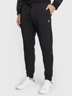 Spodnie sportowe męskie - Polo Ralph Lauren Spodnie dresowe 710888283 Czarny Regular Fit - miniaturka - grafika 1