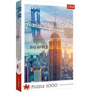Trefl Puzzle Nowy Jork o świcie (1000 elementów) - Puzzle - miniaturka - grafika 1