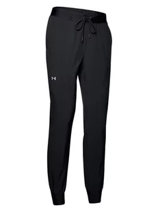 Under Armour Spodnie sportowe w kolorze czarnym - Spodnie sportowe damskie - miniaturka - grafika 1