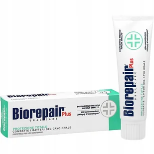 Biorepair, Pasta do zębów regenerująca Plus Pełna Ochrona Bez Fluoru, 75ml - Pasty do zębów - miniaturka - grafika 1