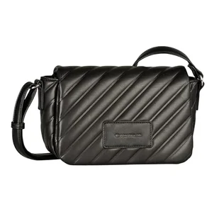TOM TAILOR Mirela Flap Bag, czarna, czarny, S - Torebki damskie - miniaturka - grafika 1