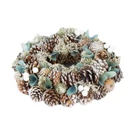 Ozdoby bożonarodzeniowe - Wianek Ozdobny Dekoracyjny Świąteczny Śr.30Cm - miniaturka - grafika 1