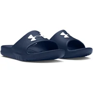 Klapki i japonki damskie - Klapki UNDER ARMOUR UA CORE PTH SL 3021286-400 – Granatowy - miniaturka - grafika 1