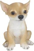 Figurki dekoracyjne - Siedzący szczeniak chihuahua figurka pies - miniaturka - grafika 1