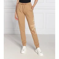 Dresy damskie - CALVIN KLEIN JEANS Spodnie dresowe | Regular Fit - miniaturka - grafika 1