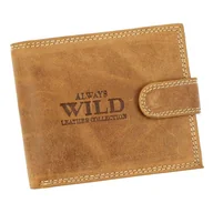 Portfele - Skórzany męski portfel Wild N992-P-CHM RFID - miniaturka - grafika 1