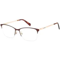 Okulary przeciwsłoneczne - Fossil FOS 7142 Okulary, Matte Burgundy, 53 damskie, Matte Burgundy - miniaturka - grafika 1
