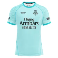Kimona, stroje i obuwie - Rashguard do MMA/BJJ męski Ground Game FC Armbar miętowy z krótkim rękawem - miniaturka - grafika 1