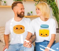 Gadżety dla niej i dla niego - Zestaw koszulek dla pary na walentynki - miniaturka - grafika 1