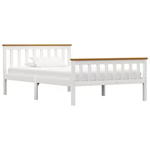 Rama łóżka biała, bez materaca, 120x200 - Łóżka - miniaturka - grafika 1