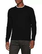 Swetry męskie - Armani Exchange sweter męski, czarny (czarny 1200), XXL - miniaturka - grafika 1