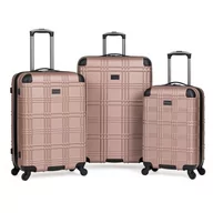 Walizki - Ben Sherman Nottingham 4-kołowy bagaż podróżny 22 x 14,5 x 10, wielokolorowy, 22 x 14,5 x 10, Różowe złoto, 3-Piece Set (20"/24"/28"), Nottingham walizka na 4 koła - miniaturka - grafika 1