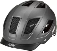 Kaski rowerowe - Abus Hyban 2.0 Kask, titan L | 56-61cm 2021 Kaski rowerowe 86906 - miniaturka - grafika 1