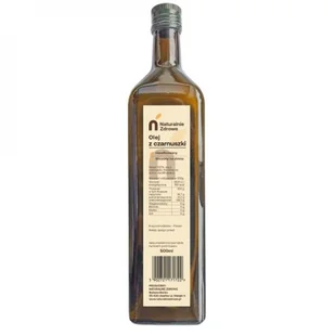 Olej z Czarnuszki Nierafinowany Zimnotłoczony 500 ml - Naturalnie Zdrowe - Zdrowa żywność - miniaturka - grafika 1