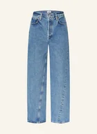 Spodnie damskie - Agolde Jeansy Twist Low Slung Baggy blau - AGOLDE - miniaturka - grafika 1