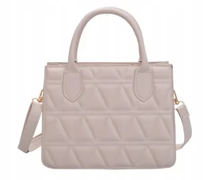 PIKOWANA TOREBKA NA RAMIĘ LISTONOSZKA KUFEREK - Torebki damskie - miniaturka - grafika 1