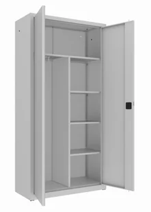 Dwudrzwiowa szafa do biura Sbm 206 m lx Rodo - Szafy biurowe - miniaturka - grafika 2