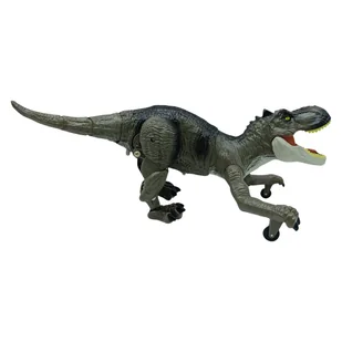 FREEON2PLAY ZDALNIE STEROWANY TYRANNOSAURUS ZIELONY Z DŹWIĘKIEM, EFEKTAMI ŚWIETLNYMI FREEON - Zabawki zdalnie sterowane - miniaturka - grafika 1