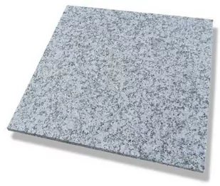 Płytka granitowa szara płomieniowana G602 40x40x1,5 - Kostki brukowe i krawężniki - miniaturka - grafika 1