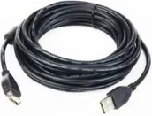 Kable USB - Kabel USB Gembird USB-A - USB-A 1.8 m Czarny (CCFUSB2AMAF6) - miniaturka - grafika 1