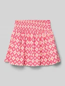 Sukienki i spódniczki dla dziewczynek - Spódnica mini z wszytymi spodenkami - miniaturka - grafika 1