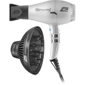 Suszarki do włosów - Parlux Digitalyon + Magic Sense suszarka do włosów + dyfuzor Silver 1 szt. - miniaturka - grafika 1