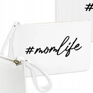 KOSMETYCZKA DAMSKA Organizer Biały Na Prezent Na Dzień Matki #MOMLIFE Wzory - Kosmetyczki, organizery i kuferki - miniaturka - grafika 1