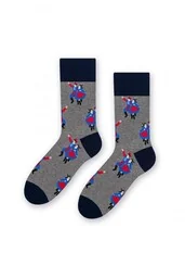 Skarpetki męskie z tańczącą parą Art. 118 Wzór Kujawski - Skarpetki męskie - miniaturka - grafika 1