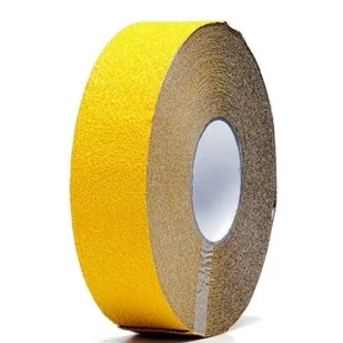 Taśma antypoślizgowa, żółta, 50mm/18m - Taśmy klejące - miniaturka - grafika 1