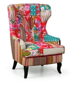 Inne meble biurowe - B2B Partner Krzesło Patchwork,uszy FD1541 - miniaturka - grafika 1