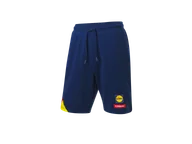 Spodenki męskie - CRIVIT Szorty dresowe męskie z kolekcji Lidl-Trek (Granatowy/czerwony/żółty, S (44/46)) - miniaturka - grafika 1